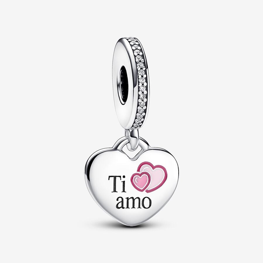 Pandora Pendente Ti Amo da incidere - CHARM