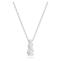 PENDENTE ATTRACT TRILOGY ROUND Bianco