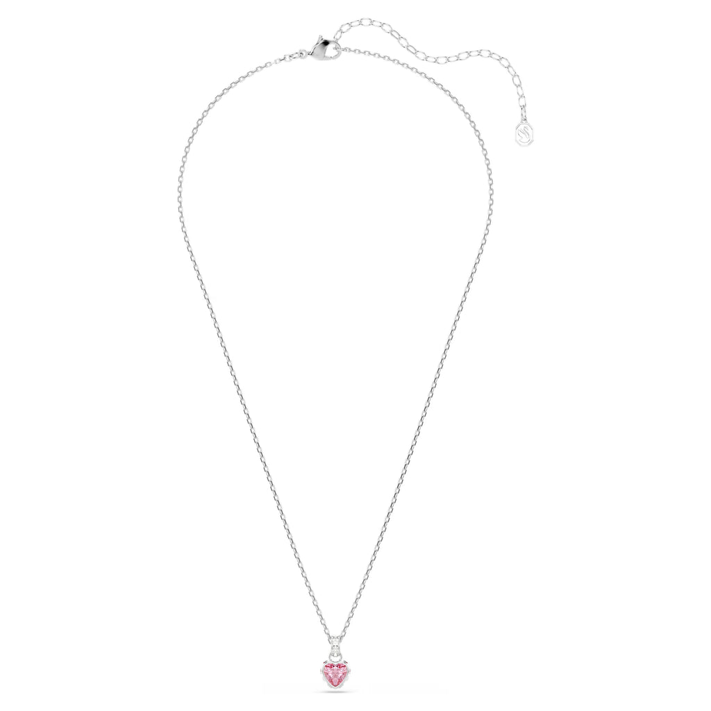 Pendente Chroma Taglio misto, Rosa, Placcato rodio