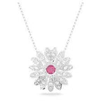 Pendente Eternal Flower Fiore, Rosa, Placcato rodio