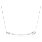Pendente Idyllia Taglio misto Freccia Bianco Placcato rodio - COLLANA