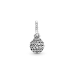 PENDENTE SFERA DECORATO CON PAVÉ