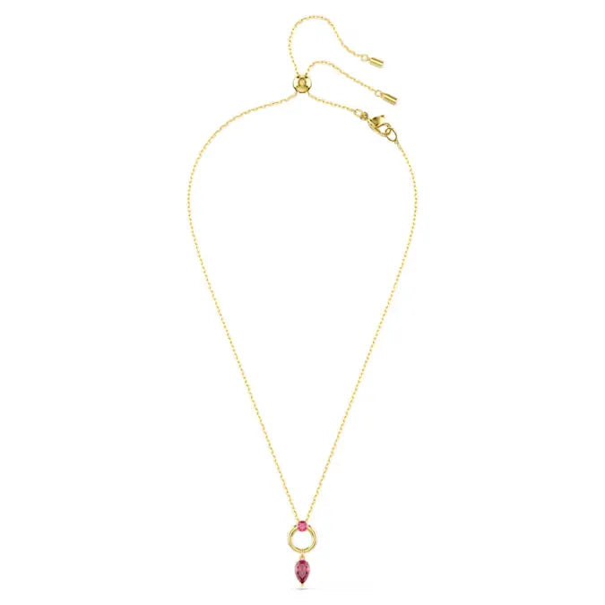Pendente Swarovski Mesmera: Un Tocco di Rosso Incandescente - COLLANE