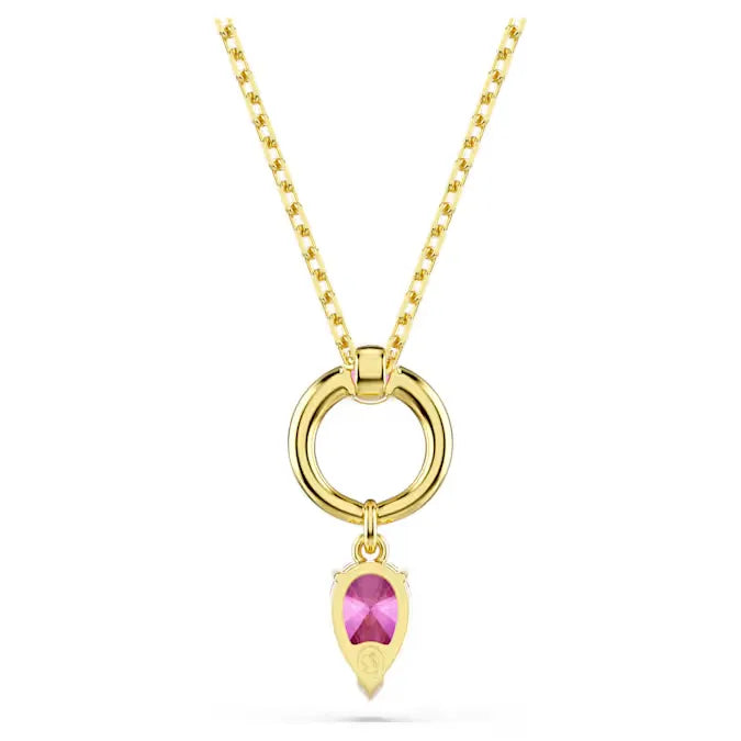 Pendente Swarovski Mesmera: Un Tocco di Rosso Incandescente - COLLANE