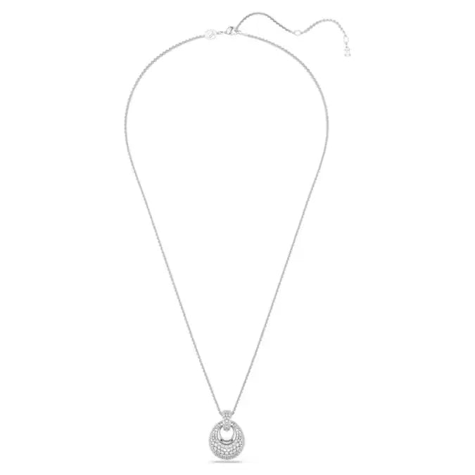Pendente Swarovski Sublima Placcato Rodio con Zirconia - Eleganza e Stile - COLLANE