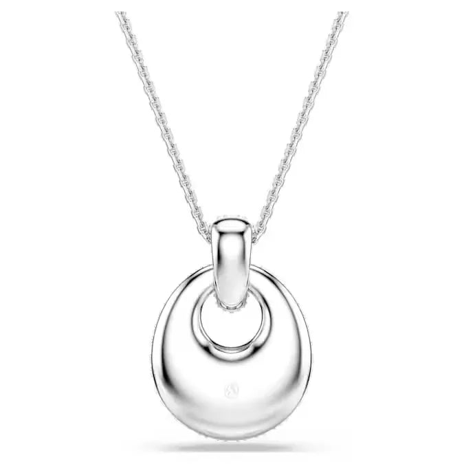 Pendente Swarovski Sublima Placcato Rodio con Zirconia - Eleganza e Stile - COLLANE