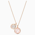 PENDENTE TAHLIA DOUBLE, ROSA, PLACCATO COLOR ORO ROSA