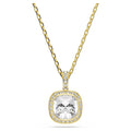 Pendente Una Angelic Taglio Cushion, Bianco, Finitura oro 18K