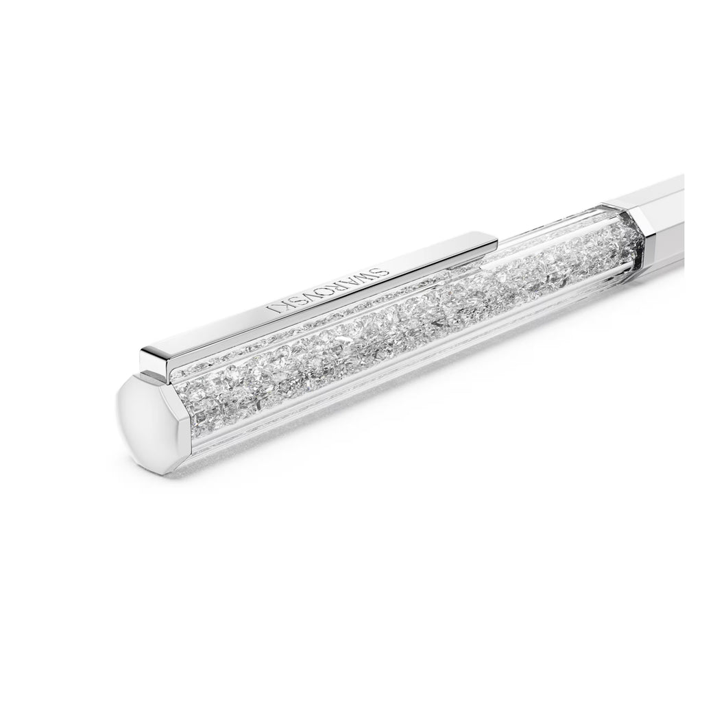 Penna a sfera Crystalline Laccato bianco, cromato