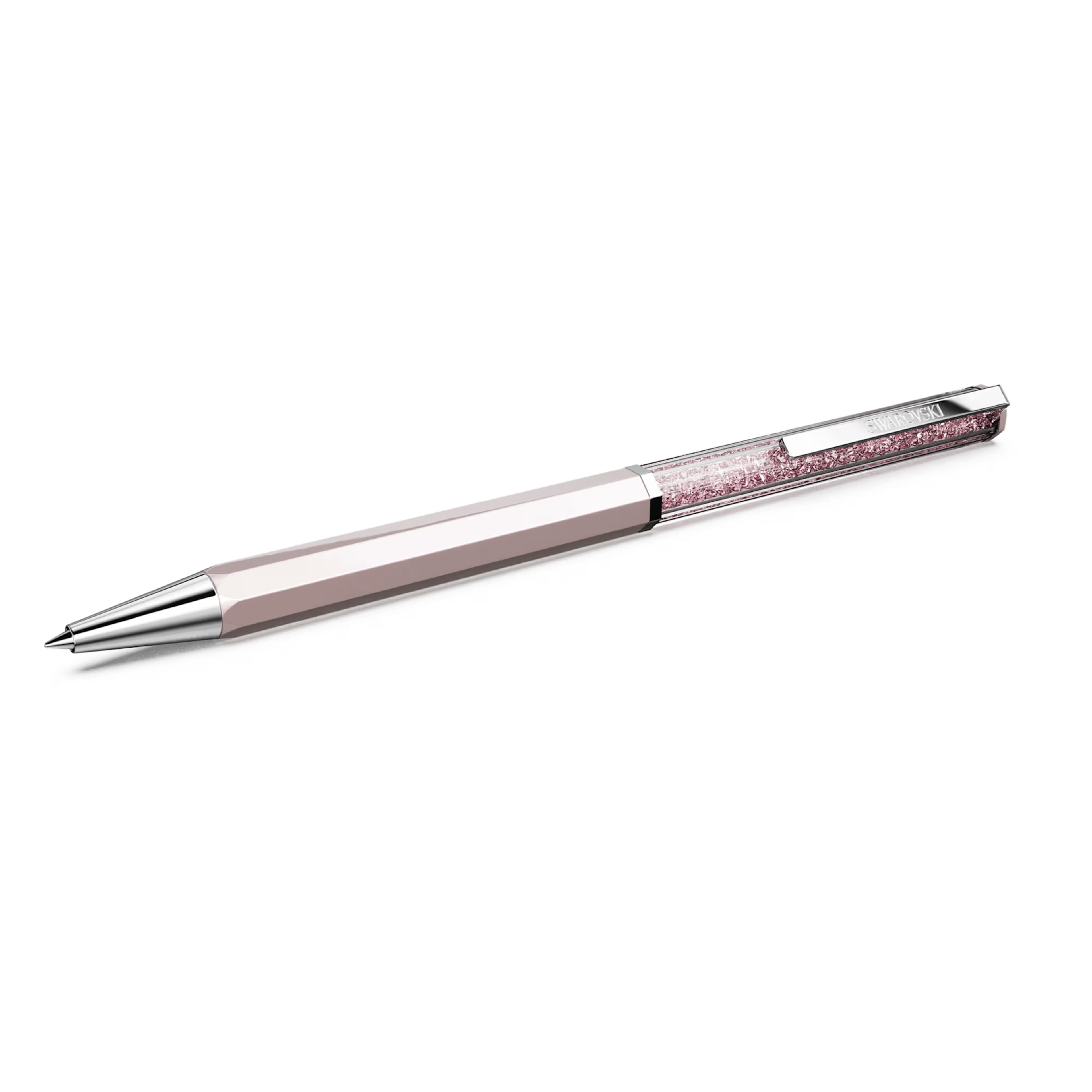 Penna a sfera Crystalline Laccato rosa, cromato