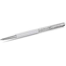 Penna a sfera Crystalline Silk Bianco Laccato bianco cromato - PENNE
