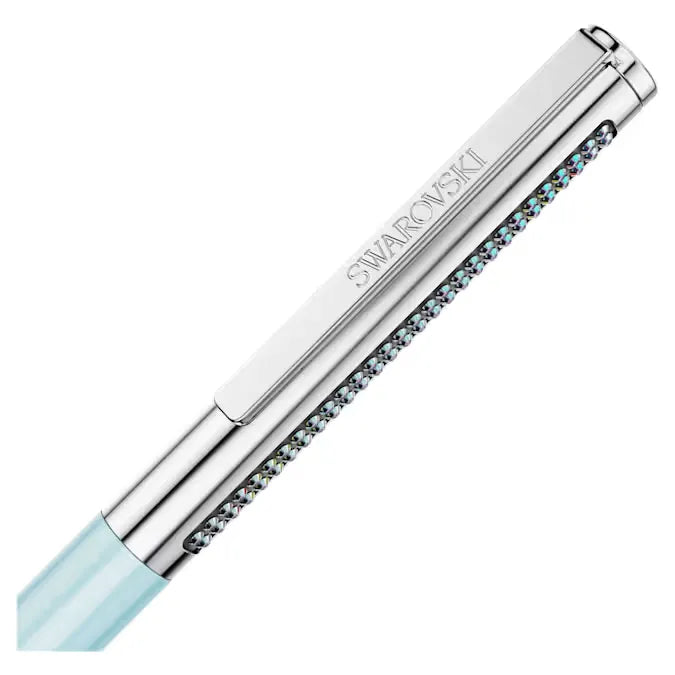 Penna a Sfera Swarovski Matrix Tennis – Blu e Cromato con Cristalli Aurora Borealis – 5740676 - PENNE