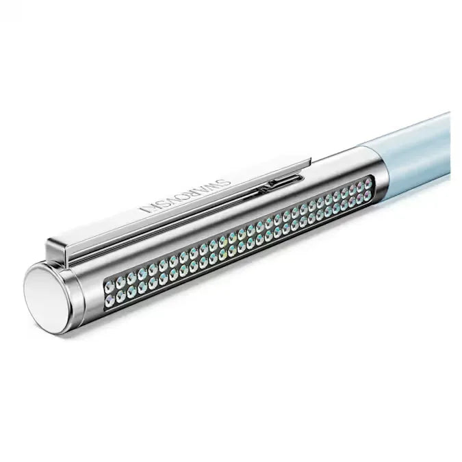 Penna a Sfera Swarovski Matrix Tennis – Blu e Cromato con Cristalli Aurora Borealis – 5740676 - PENNE