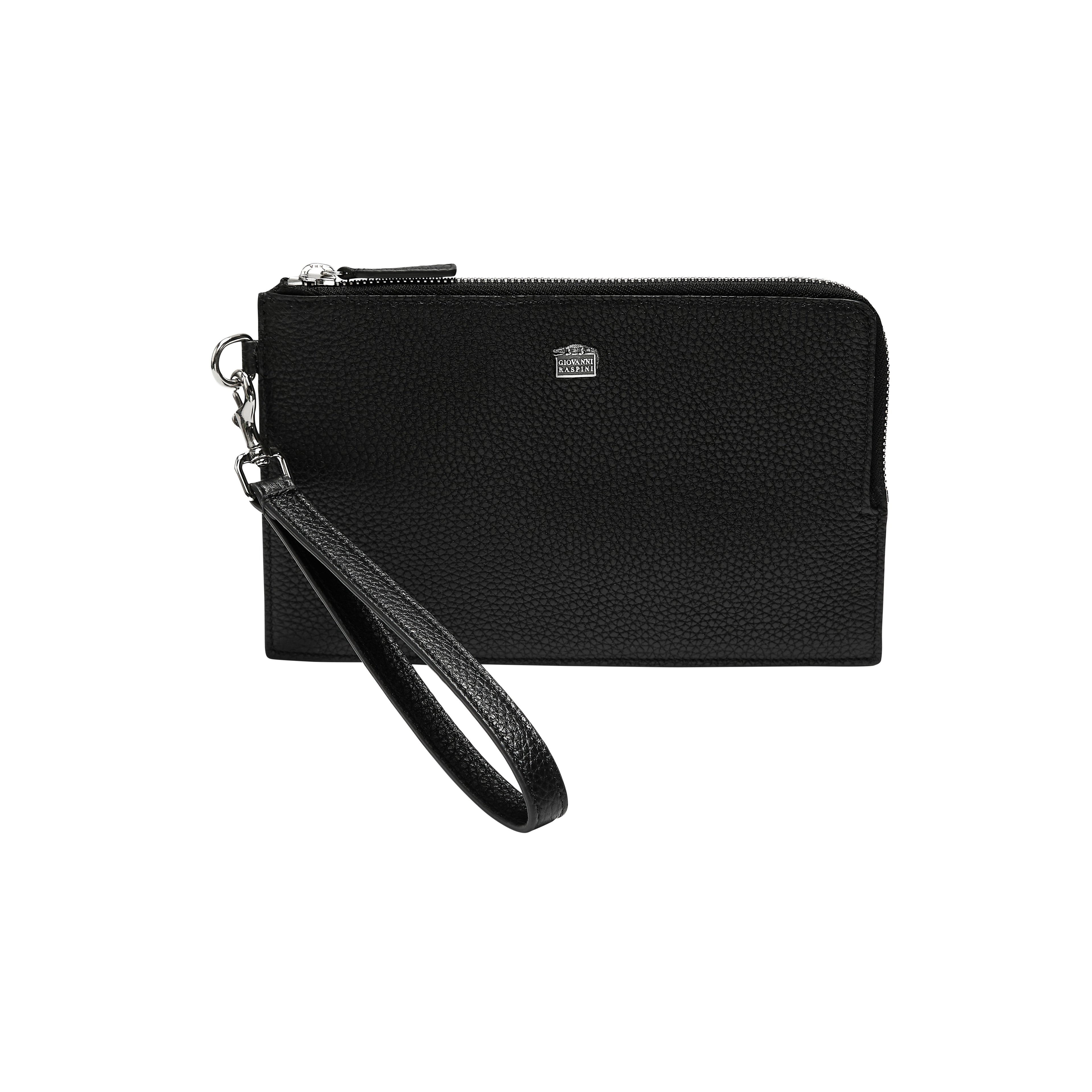 Pochette a Mano Giovanni Raspini in Pelle Goffrata - PELLETTERIA