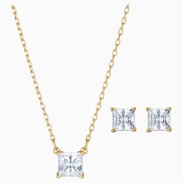 SET ATTRACT, BIANCO, PLACCATO ORO