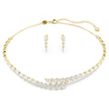 Set Mesmera Set (2), Taglio Marquise, Bianco, Finitura oro 18K