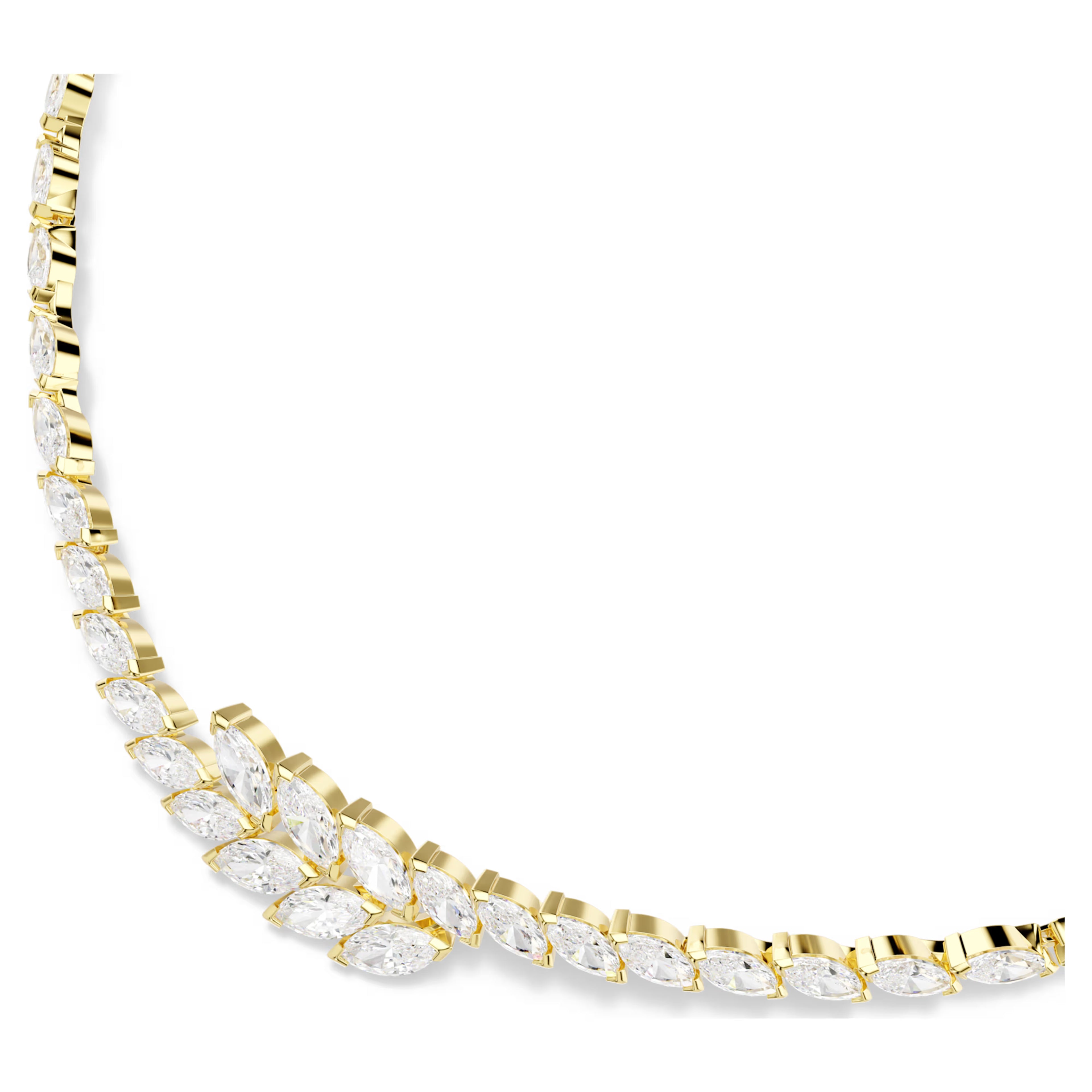 Set Mesmera Set (2), Taglio Marquise, Bianco, Finitura oro 18K