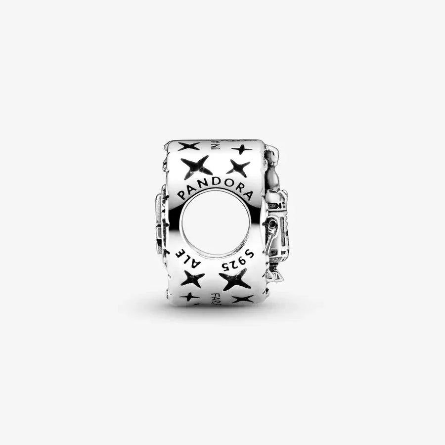 Star Wars, charm openwork C-3PO e R2-D2