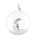 Swarovski Decorazione Natalizia 2025 Edizione Annuale Palla di Vetro con Luna Crescente OGGETTISTICA