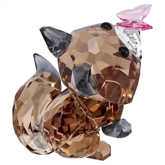 Swarovski Idyllia ’Volpe e Farfalla’ - OGGETTISTICA