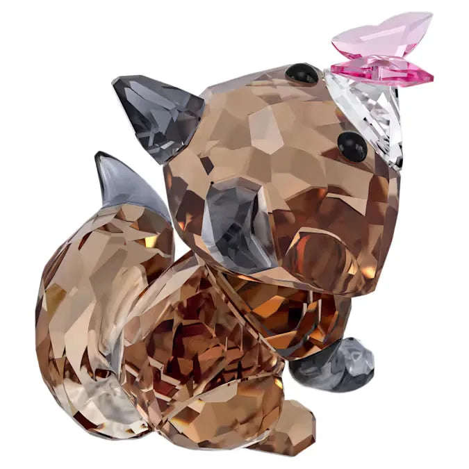 Swarovski Idyllia ’Volpe e Farfalla’ - OGGETTISTICA