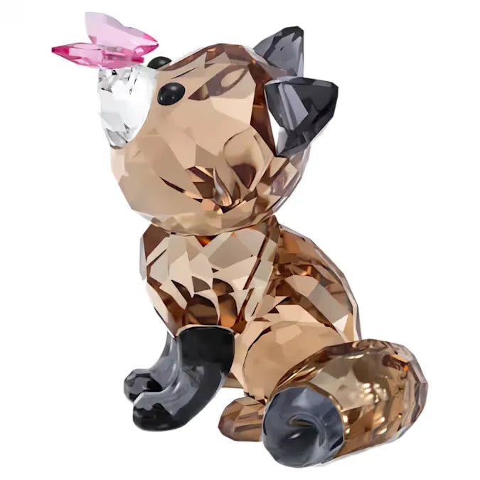 Swarovski Idyllia ’Volpe e Farfalla’ - OGGETTISTICA