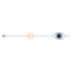 Swarovski Remix Collection Evil Eye Strand viola, Mix di placcature