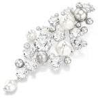 Swarovski Spilla Constella Bianca Placcato Rodio SPILLA