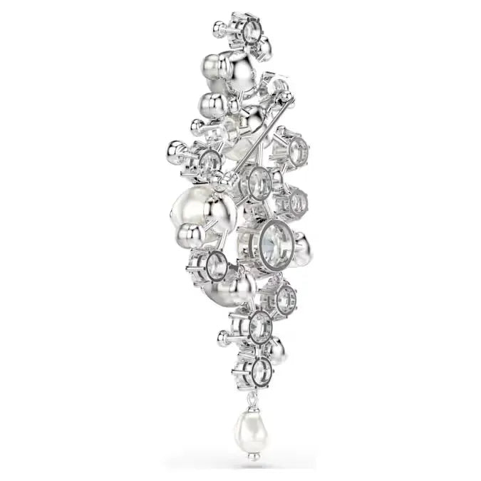 Swarovski Spilla Constella Bianca Placcato Rodio SPILLA