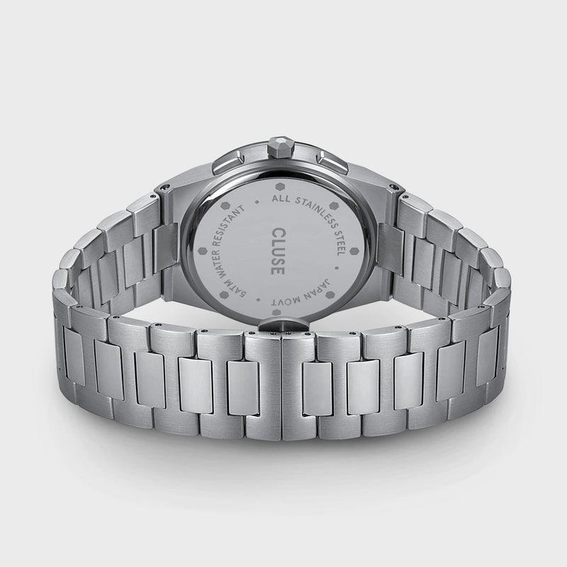 Vigoureux Chrono Steel Blue, chrono blu colore argento